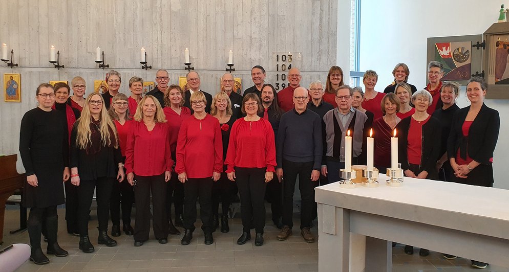 Första adventskonsert 2023 i Sankt Pers kyrka i Uppsala. 